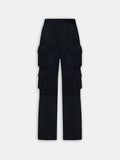 MULTI POCKET CARGO PANT - Black