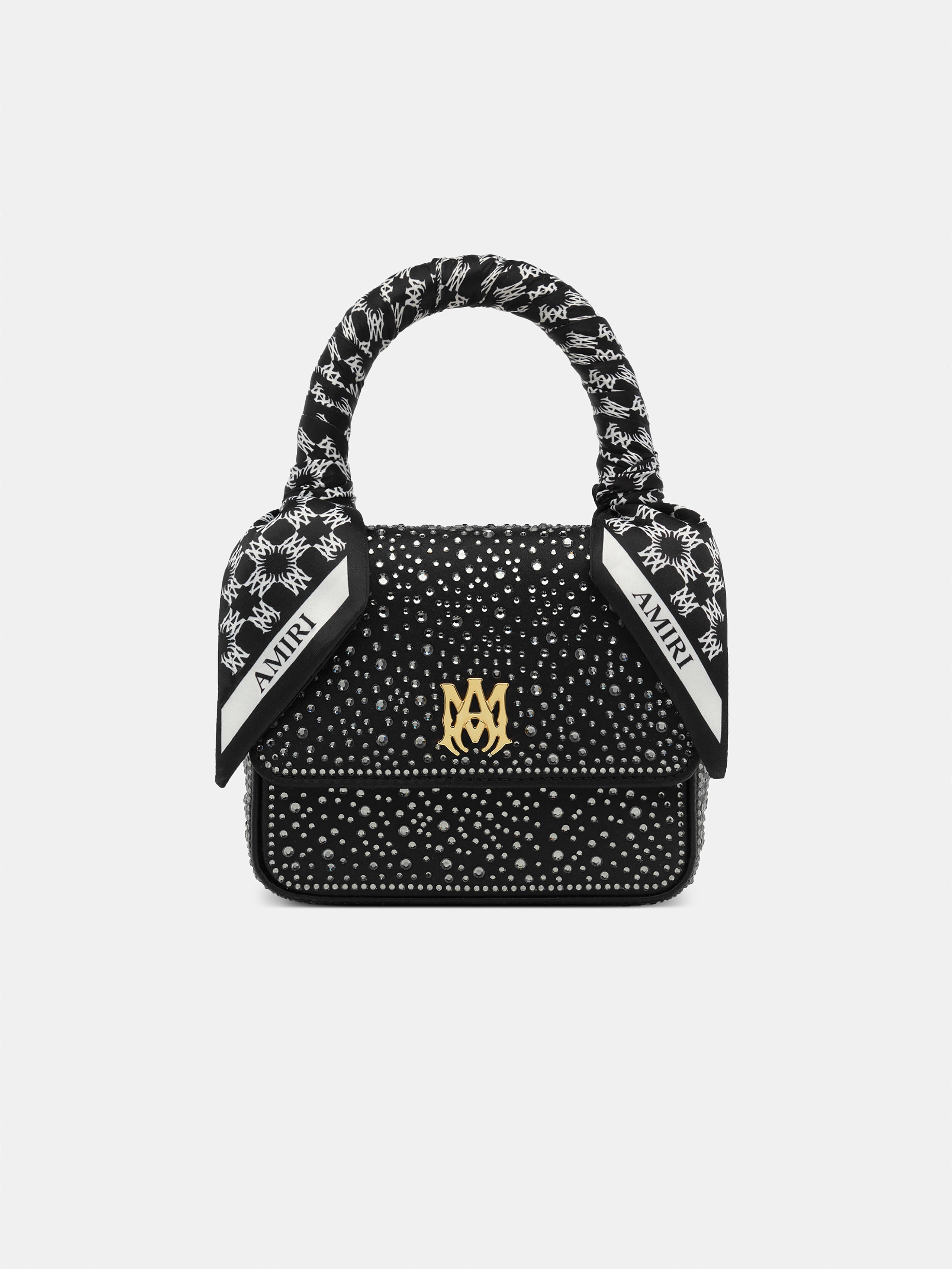 WOMEN - WOMEN'S CRYSTAL MICRO MA BAG - Black