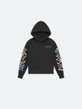KIDS - Kids Amiri Bones Scribble Hoodie - Black