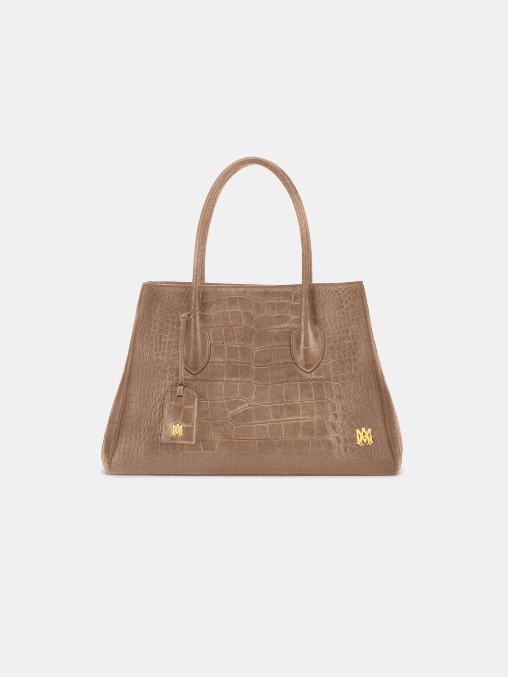 WOMEN - WOMEN'S SUEDE CROC HONEY 40 TOTE - Dark Brown