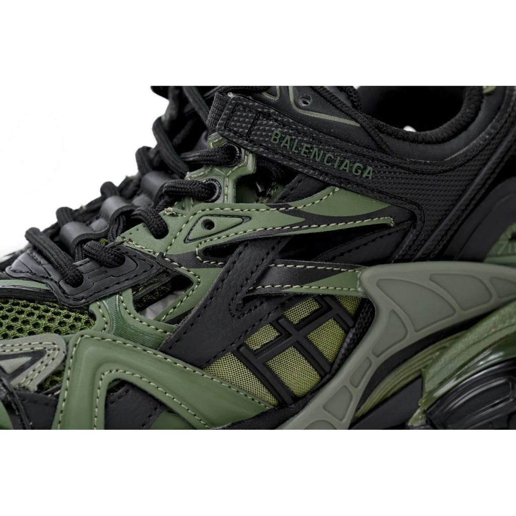 Balenciaga Track 2 Sneaker Military Black
