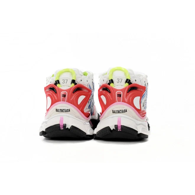 Balenciaga Runner White Blue Red