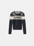 WOMEN - WOMEN'S AMIRI SPORT LONG SLEEVE TEE - Black