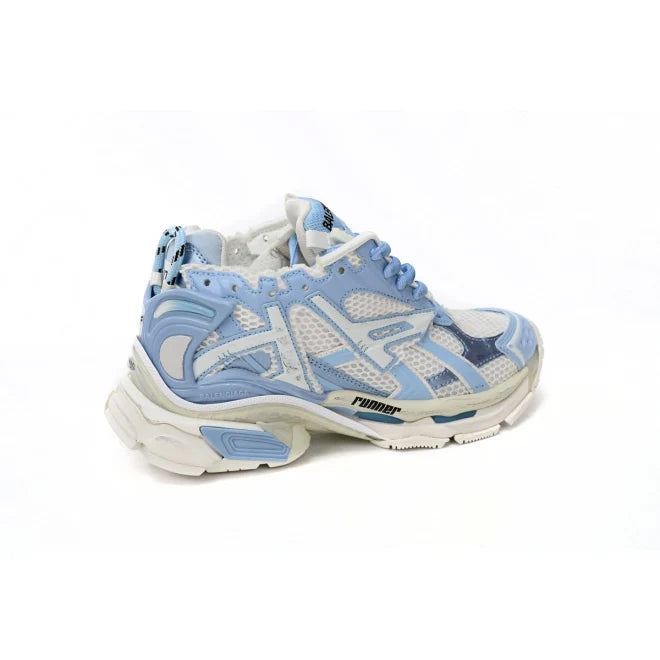 Balenciaga Runner White Light Blue