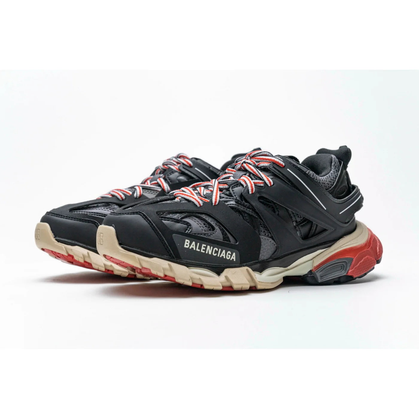 Balenciaga Track Black Red