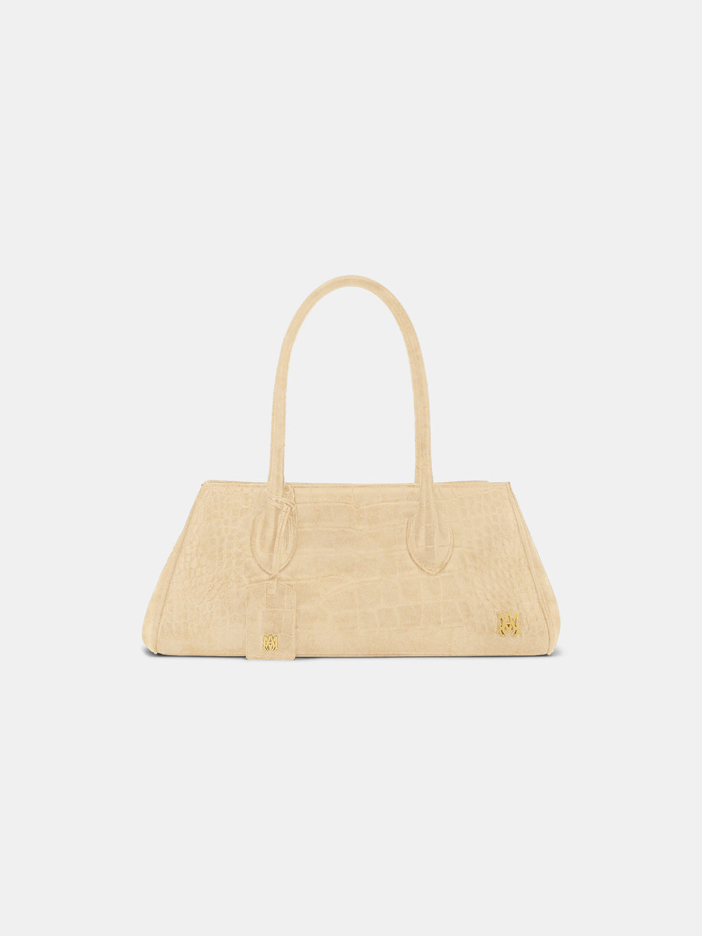 WOMEN - WOMEN'S SUEDE CROC HONEY 40 SHOULDER - Taupe