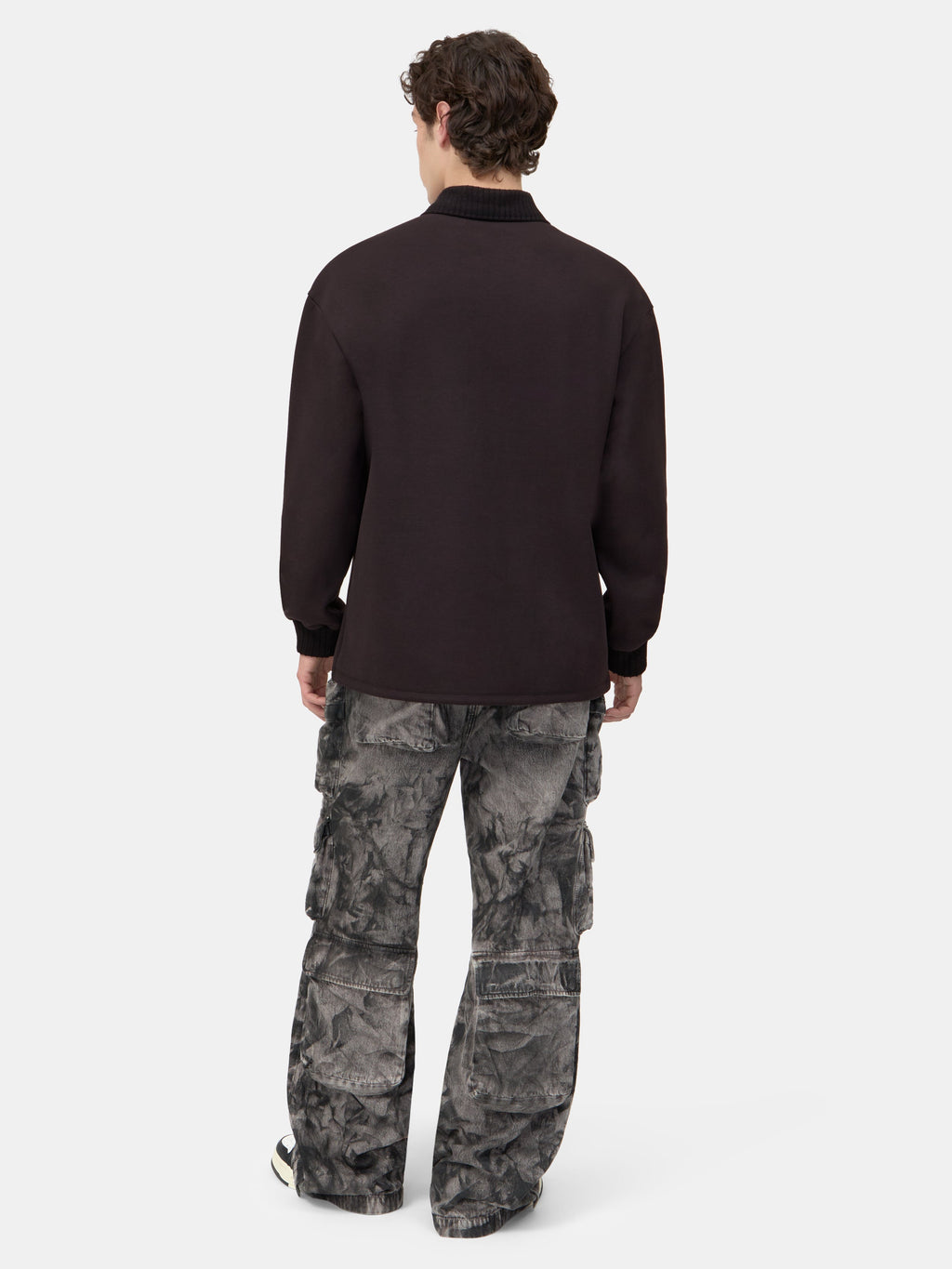 WASHED CARGO JEAN - Smokey Topaz