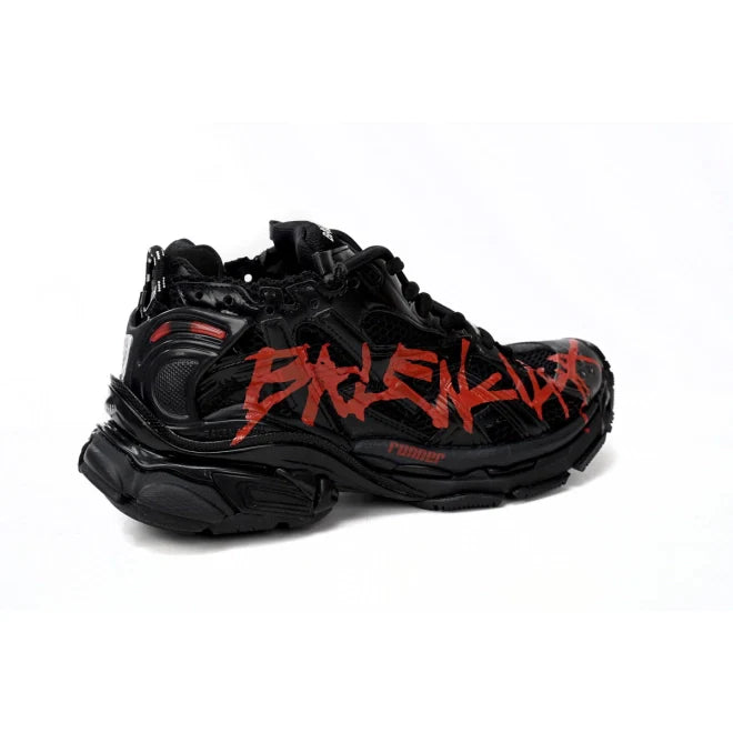 Balenciaga Runner Black And Red