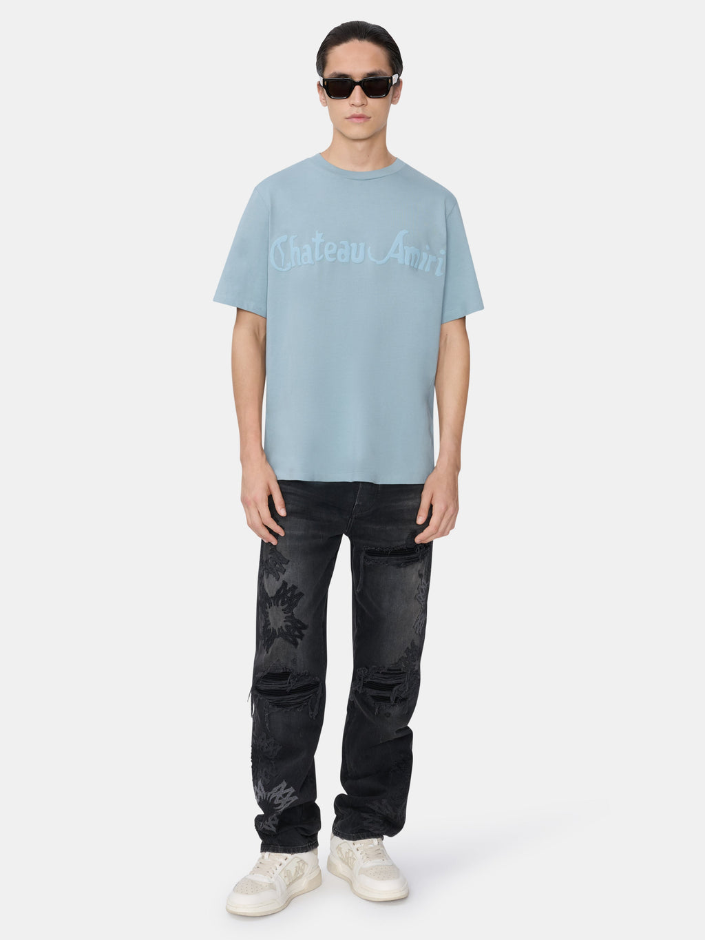 MA QUAD MX1 STRAIGHT JEAN - Storm Black