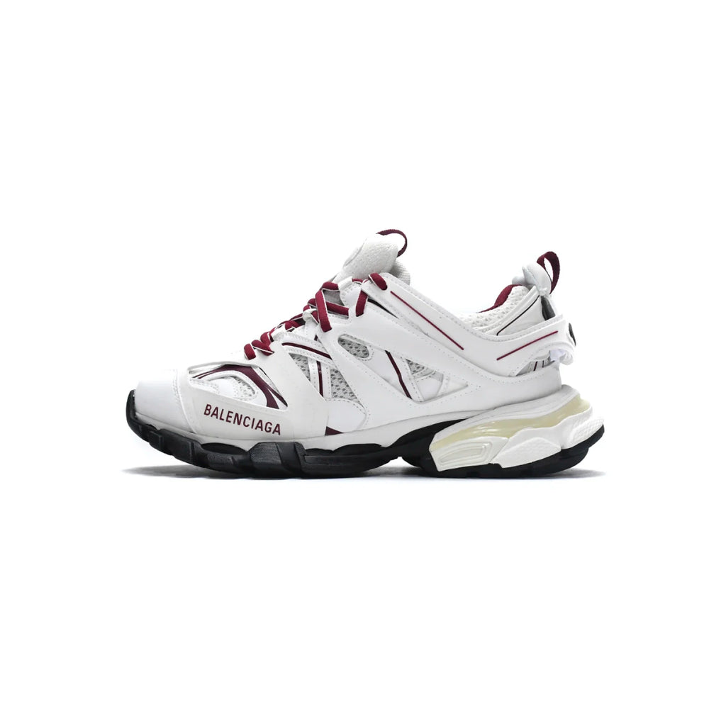 Balenciaga Track White Claret Red 5