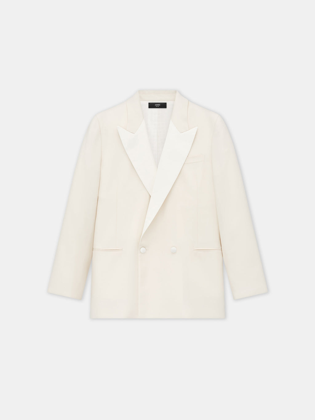 MA DOUBLE-BREASTED BLAZER - Alabaster