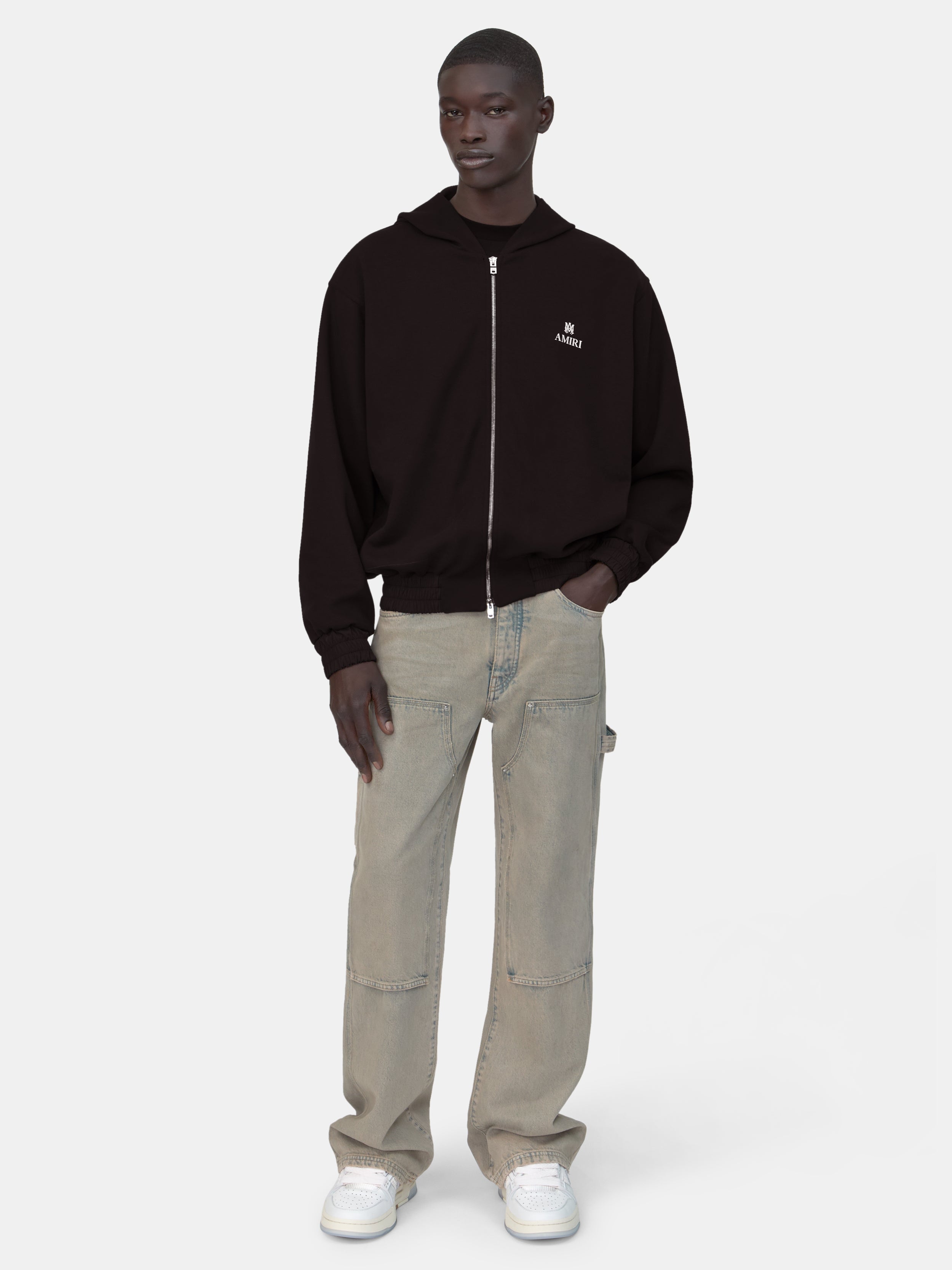 MA HOODED JACKET - Black