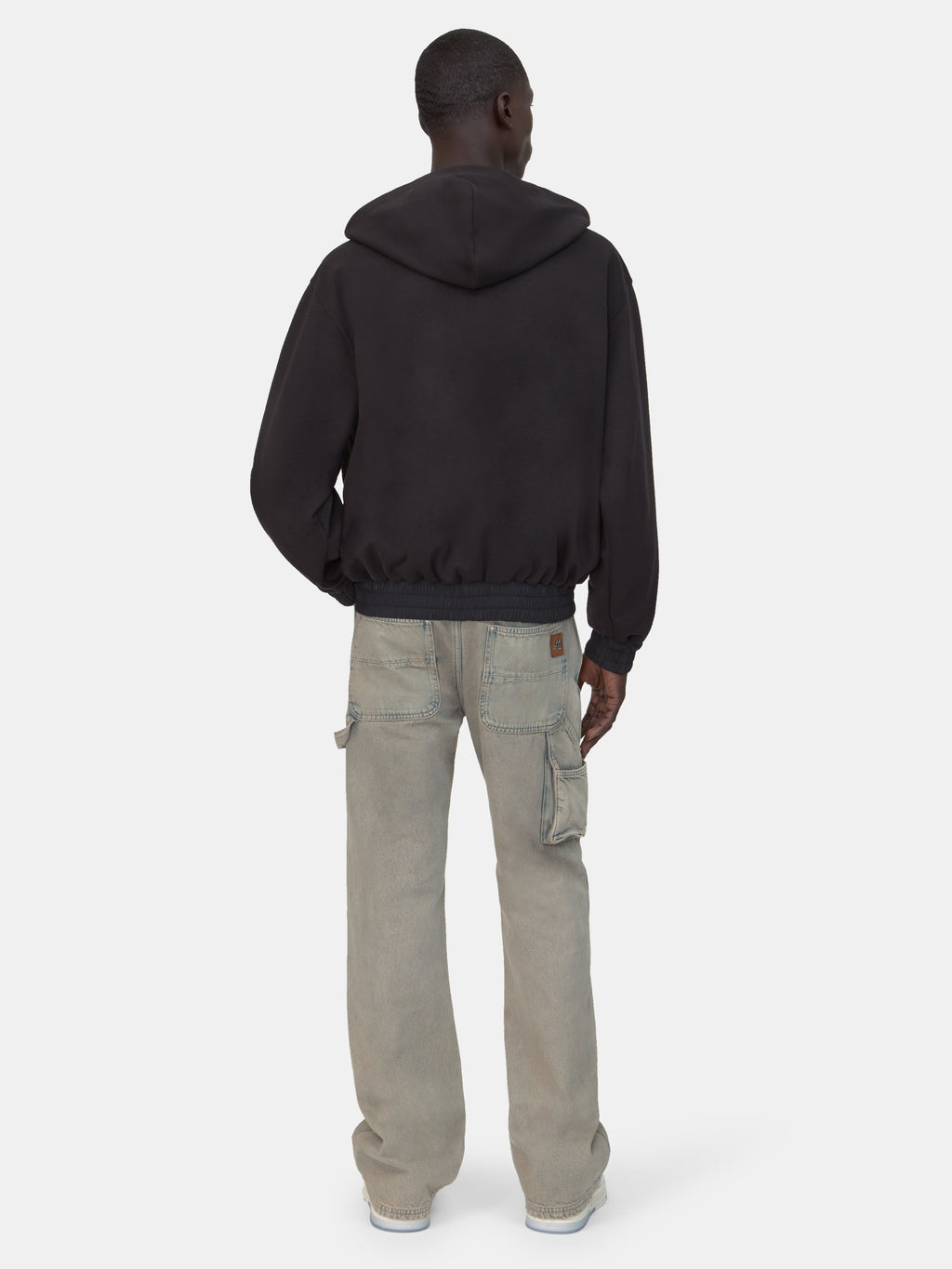 MA HOODED JACKET - Black