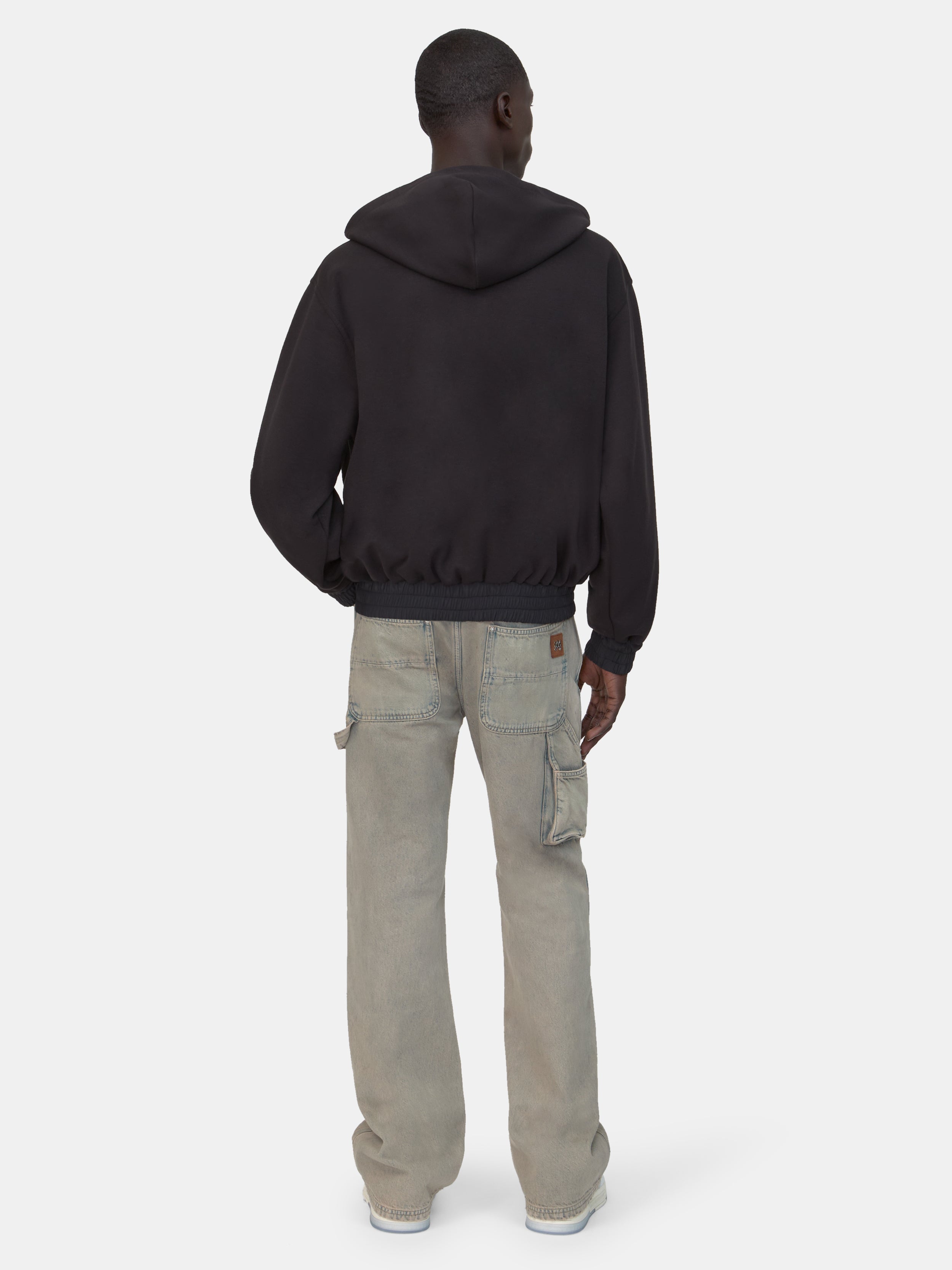 MA HOODED JACKET - Black