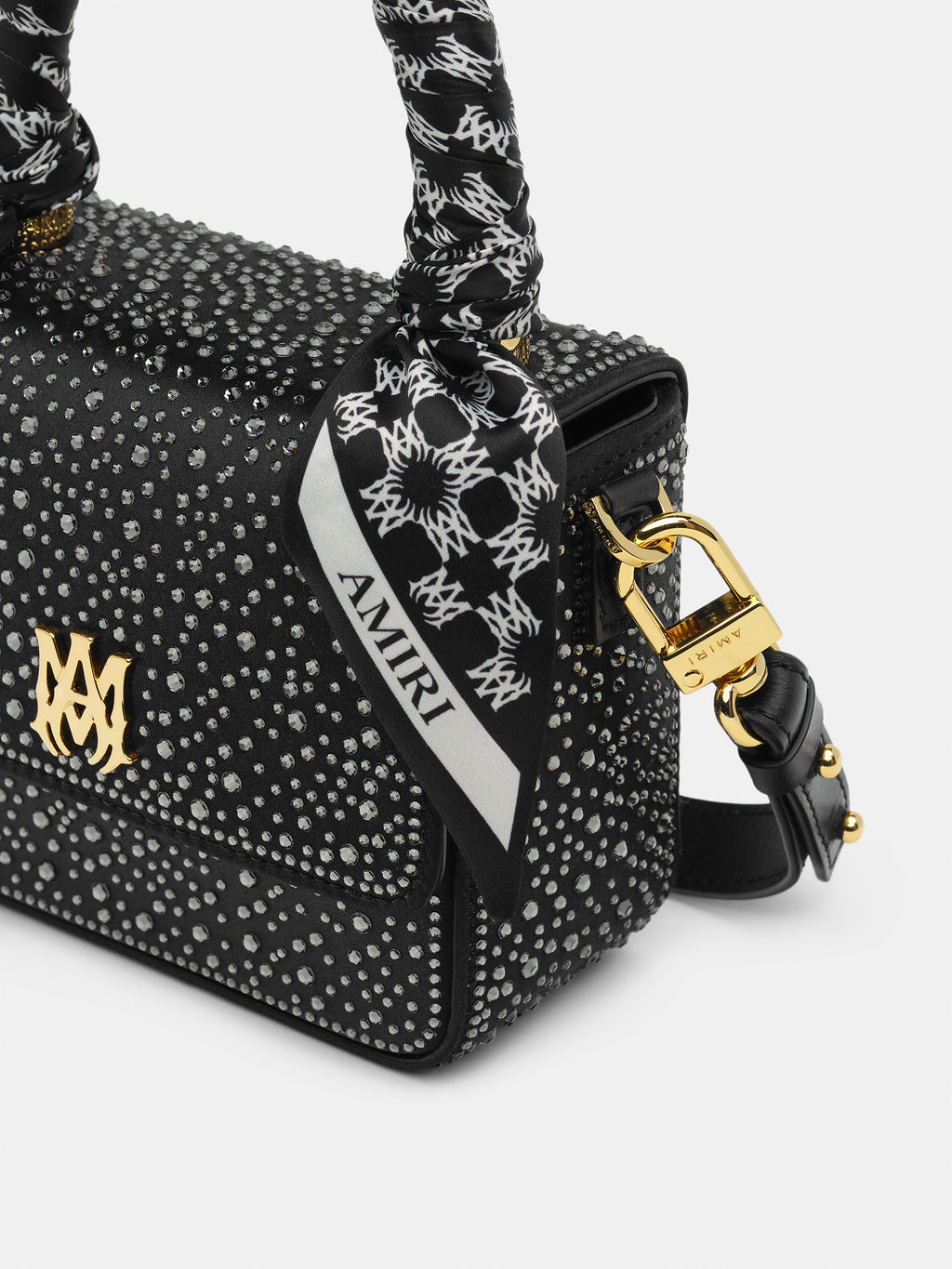 WOMEN - WOMEN'S CRYSTAL MICRO MA BAG - Black