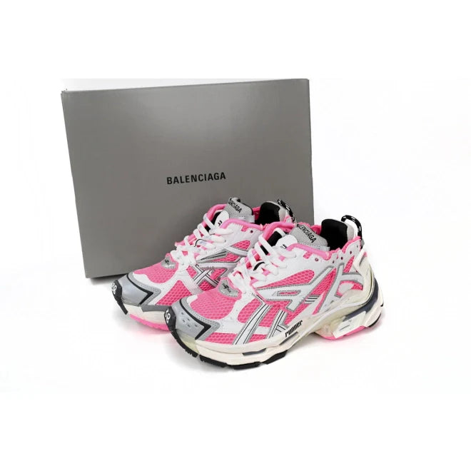 Balenciaga Runner White Red Powder