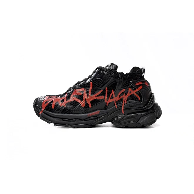 Balenciaga Runner Black And Red