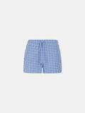 WOMEN - WOMEN'S MA QUAD TOWELING SHORT - Skyline Blue