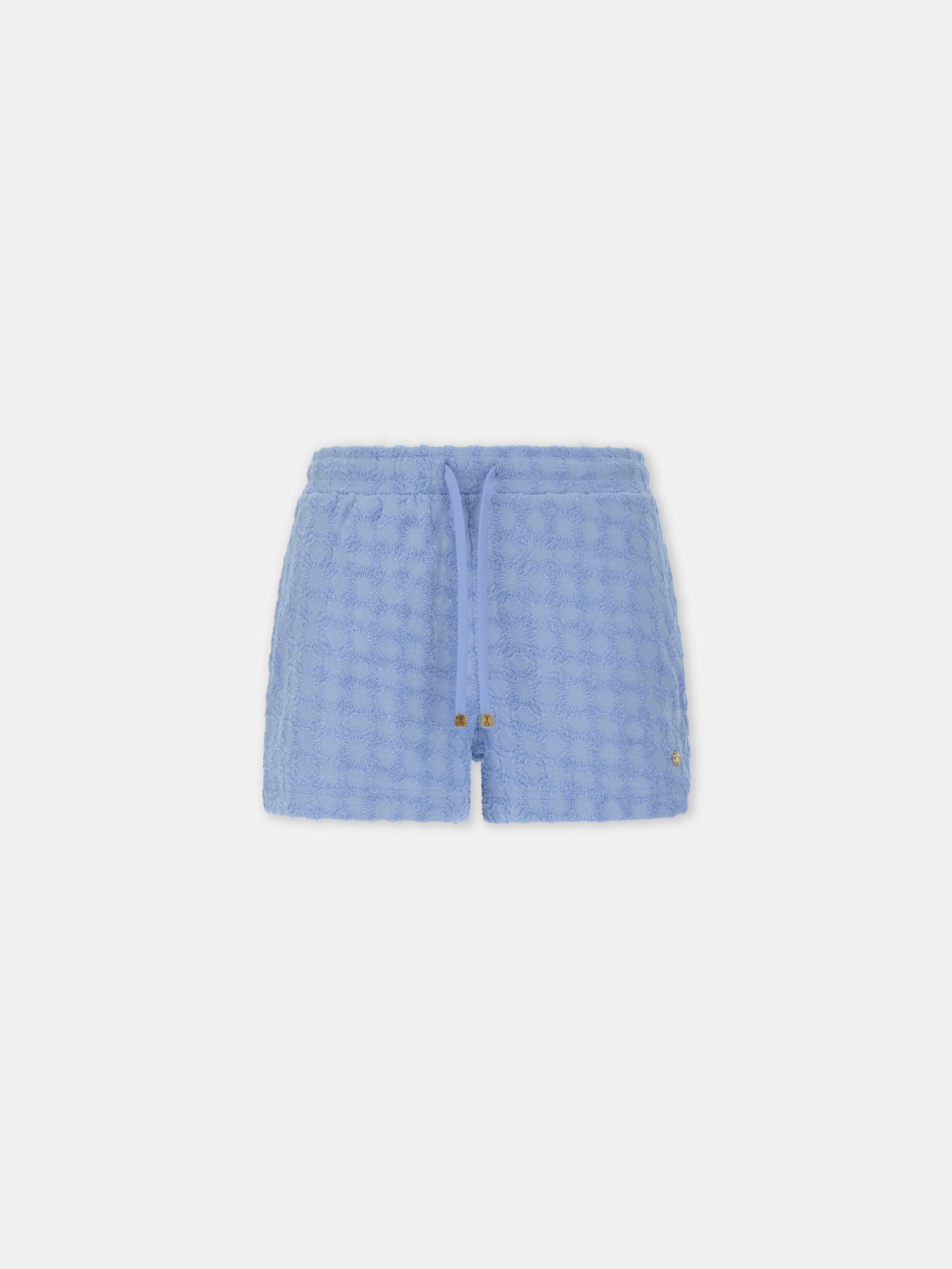 WOMEN - WOMEN'S MA QUAD TOWELING SHORT - Skyline Blue