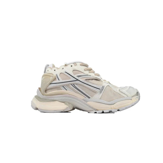 Balenciaga Runner Sneaker White Brown