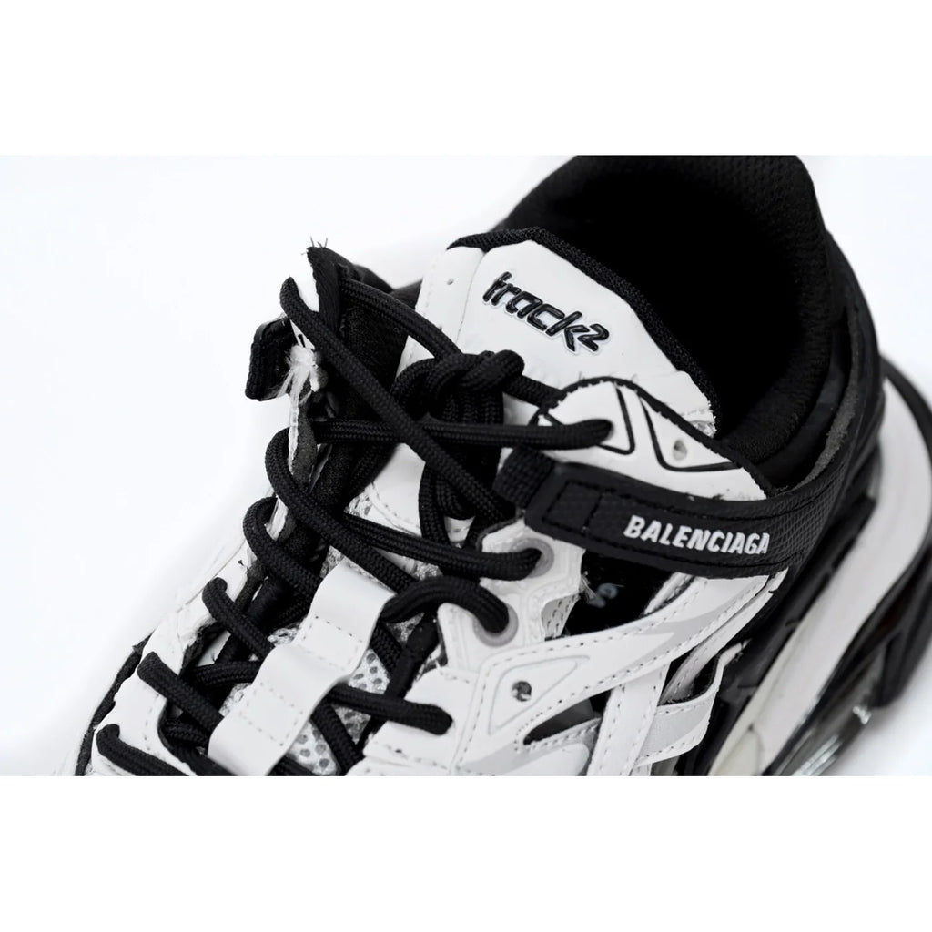 Balenciaga Track 2 Sneaker Black And White