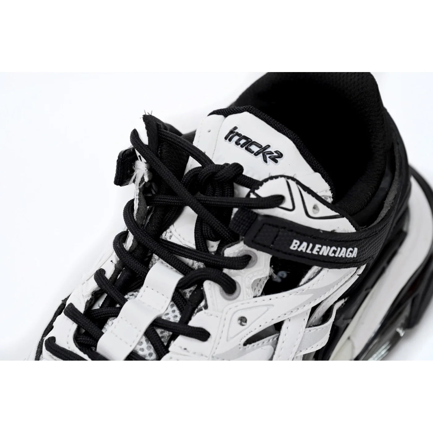 Balenciaga Track 2 Sneaker Black And White