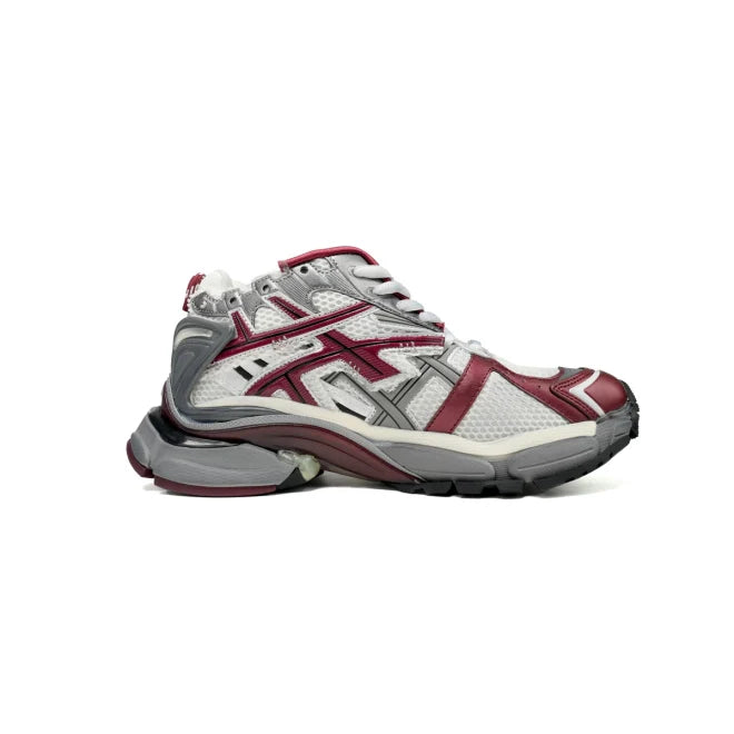 Balenciaga Runner White Wine Red