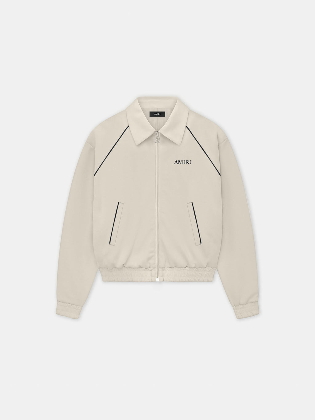 AMIRI TRACK JACKET - Alabaster