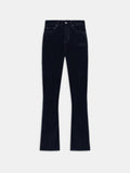 VELVET FLARE JEAN - BLACK