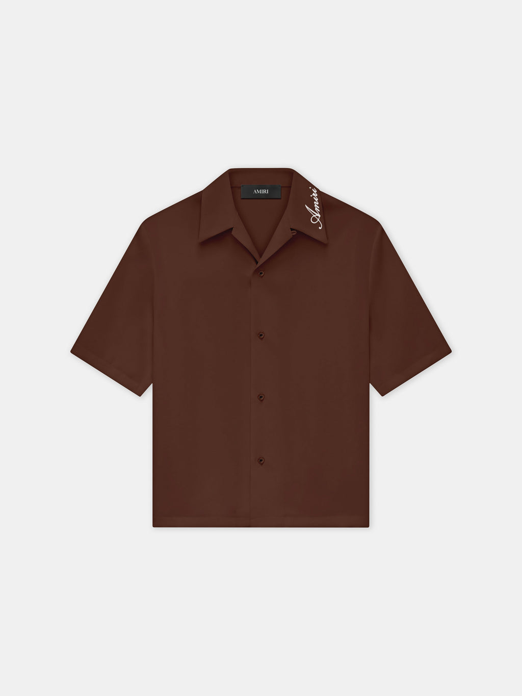 AMIRI CAMP SHIRT - Chocolate