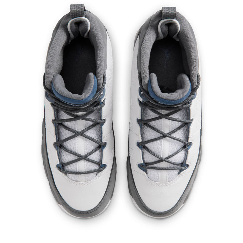Jordan 9 Retro 'Flint Grey' (PS) - White/French Blue