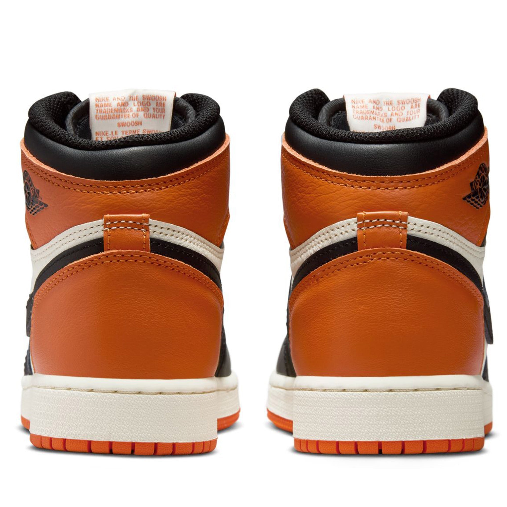 Air Jordan 1 High OG 'Shattered Backboard' (GS) - Black/Starfish