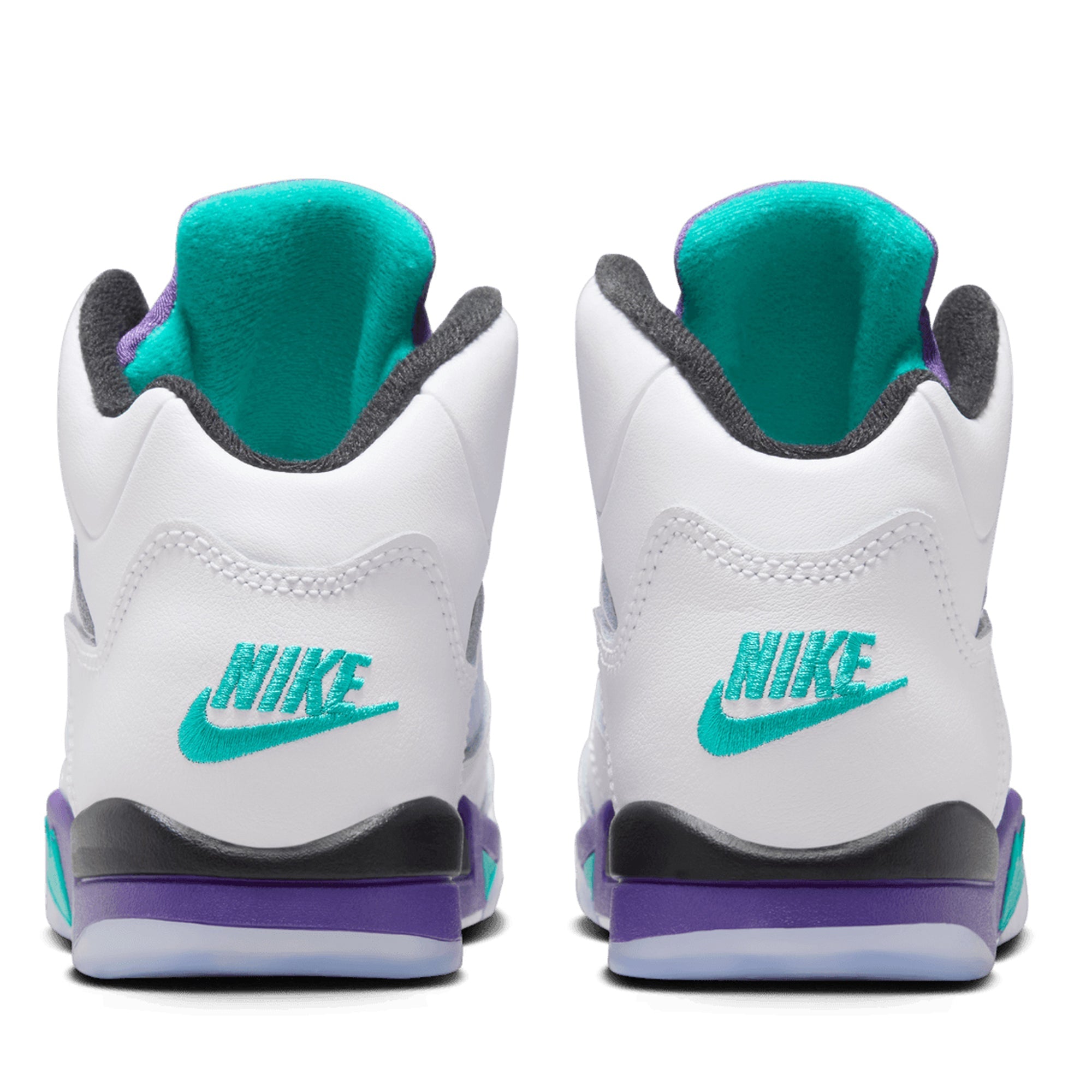 Jordan 5 Retro OG 'Grape' (PS) - White/New Emerald