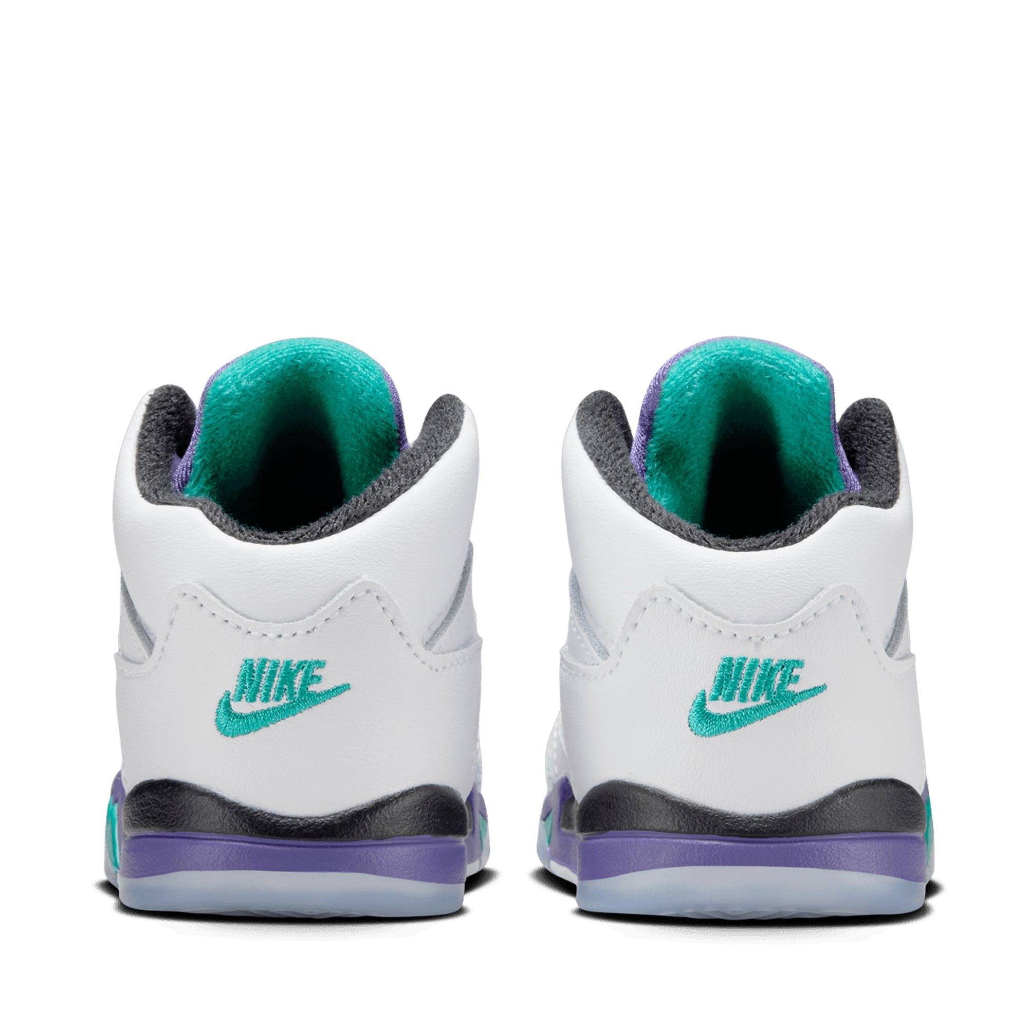 Jordan 5 Retro OG 'Grape' (TD) - White/New Emerald
