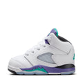Jordan 5 Retro OG 'Grape' (TD) - White/New Emerald