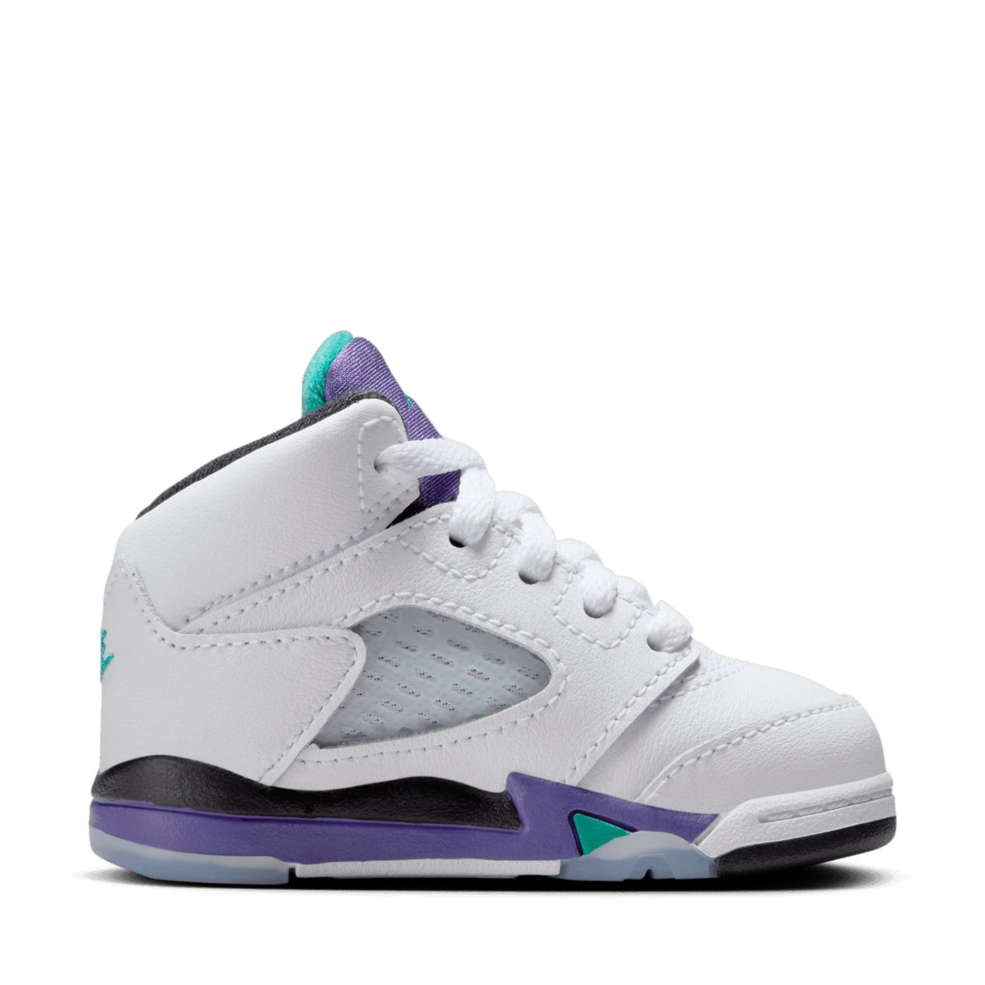 Jordan 5 Retro OG 'Grape' (TD) - White/New Emerald