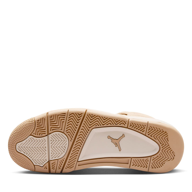 Women's Air Jordan 4 Retro 'Cozy' - Hemp/Light Orewood Brown