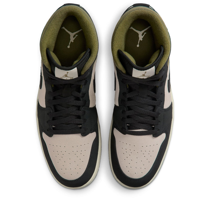 Air Jordan 1 Mid SE - Light Orewood Brown/Off Noir