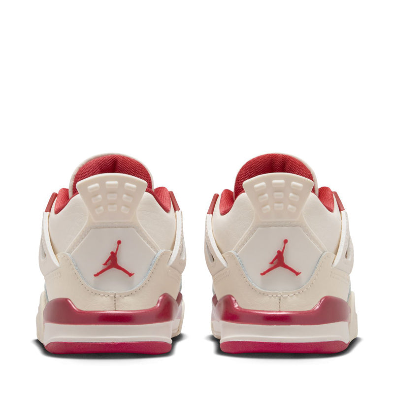 Jordan 4 Retro 'Valentine's Day' (TD) - Pale Ivory/Sierra Red