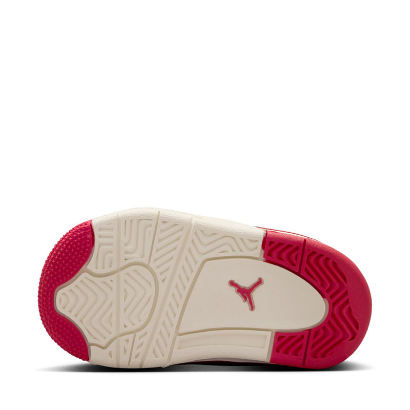 Jordan 4 Retro 'Valentine's Day' (TD) - Pale Ivory/Sierra Red