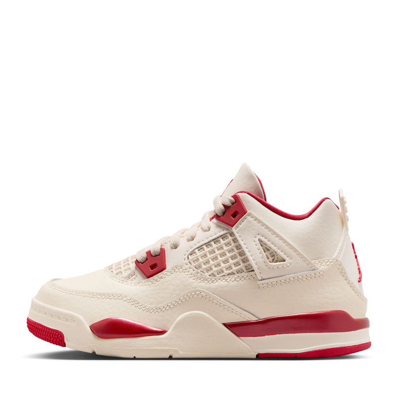 Jordan 4 Retro 'Valentine's Day' (PS) - Pale Ivory/Sierra Red