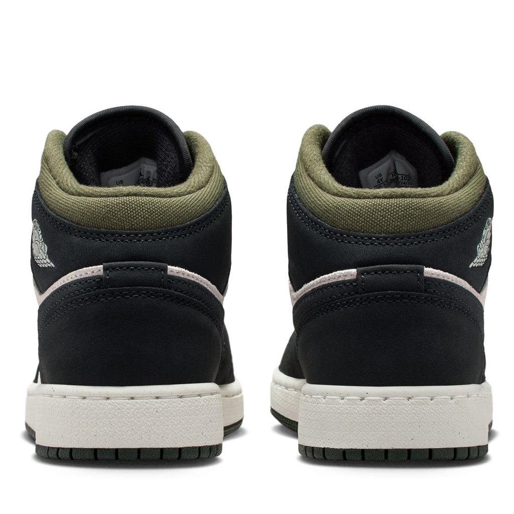 Air Jordan 1 Mid (GS) - Light Orewood Brown/Off Noir