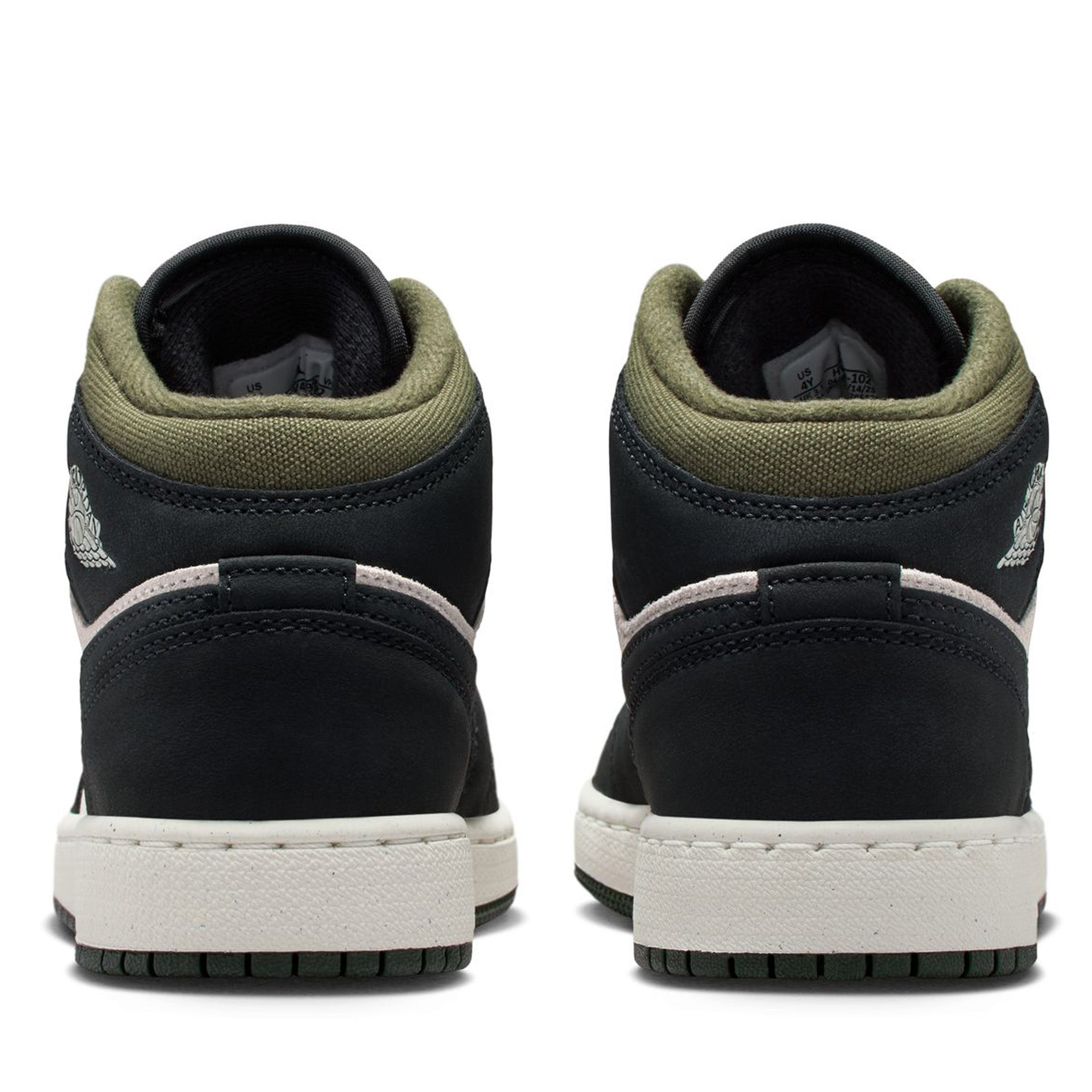 Air Jordan 1 Mid (GS) - Light Orewood Brown/Off Noir