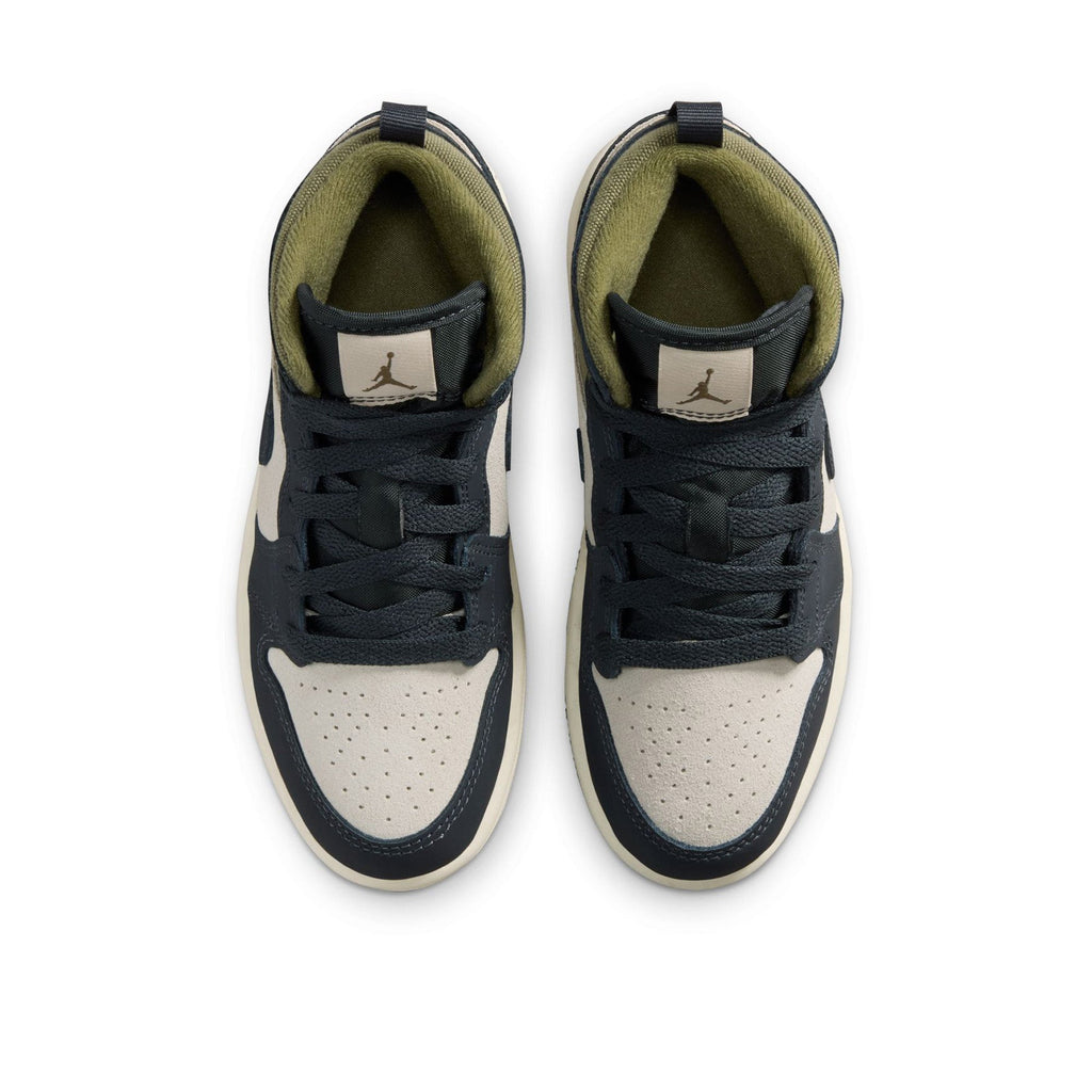 Jordan 1 Mid SE (PS) - Light Orewood Brown/Off Noir