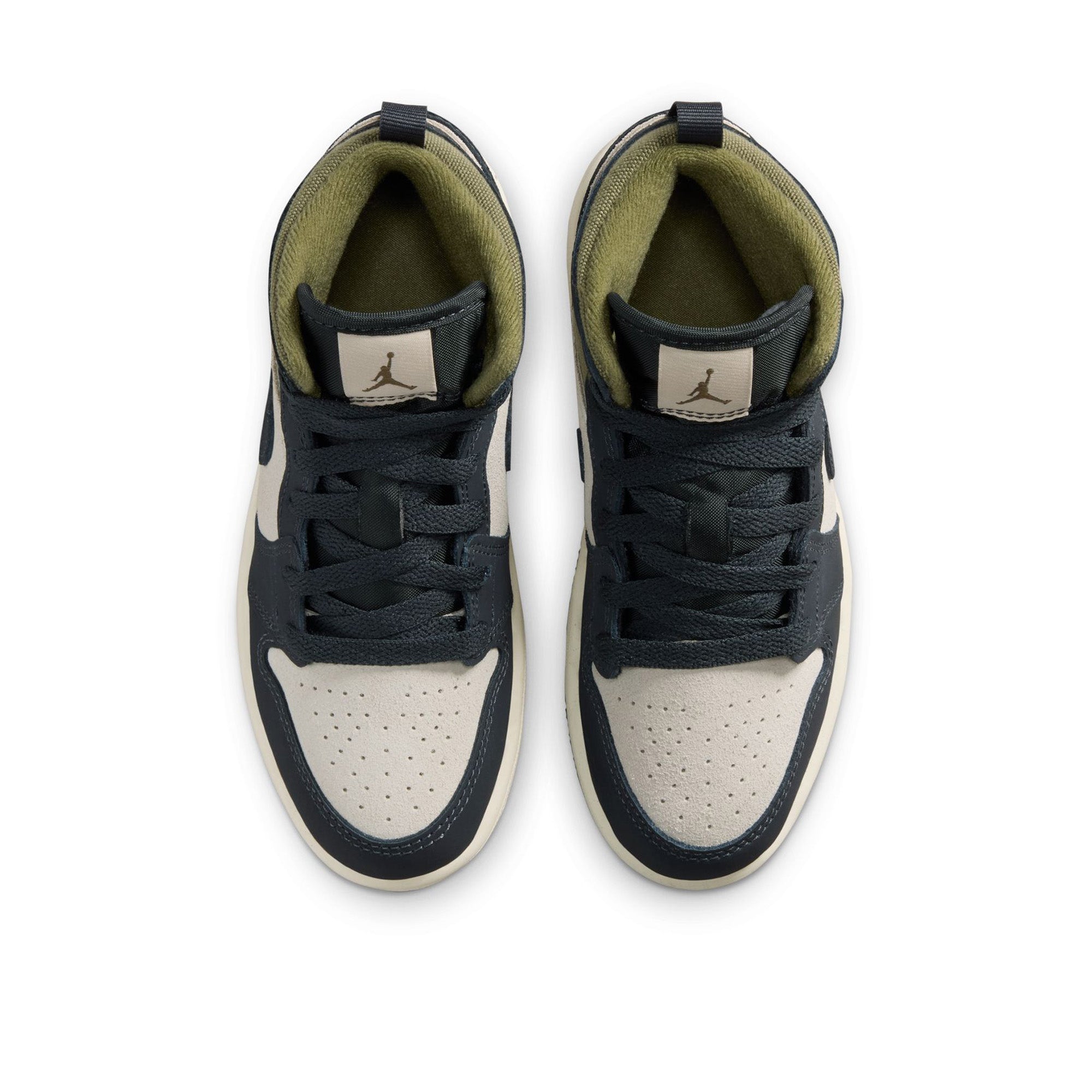 Jordan 1 Mid SE (PS) - Light Orewood Brown/Off Noir