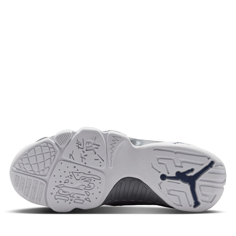 Air Jordan 9 Retro 'Flint Grey' (GS) - White/French Blue