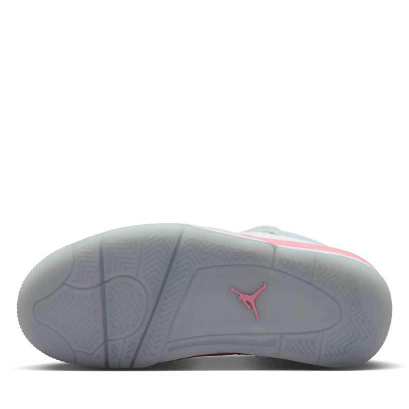 Air Jordan 4 Retro (GS) - White/Medium Soft Pink