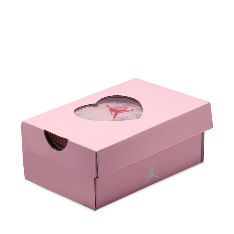 Jordan 4 Retro (TD) - White/Medium Soft Pink