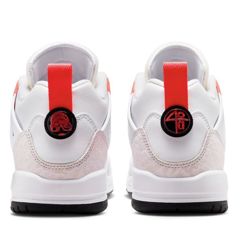 Jordan Spizike Low (GS) - White/Bright Crimson