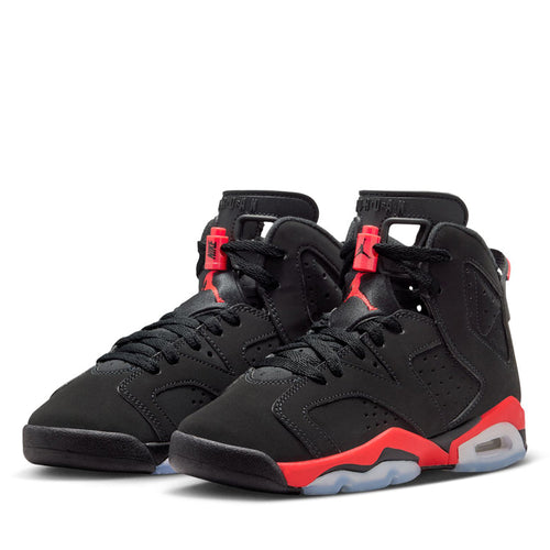 Air Jordan 6 Retro 'Reverse Infrared' (GS) - Black/Light Crimson